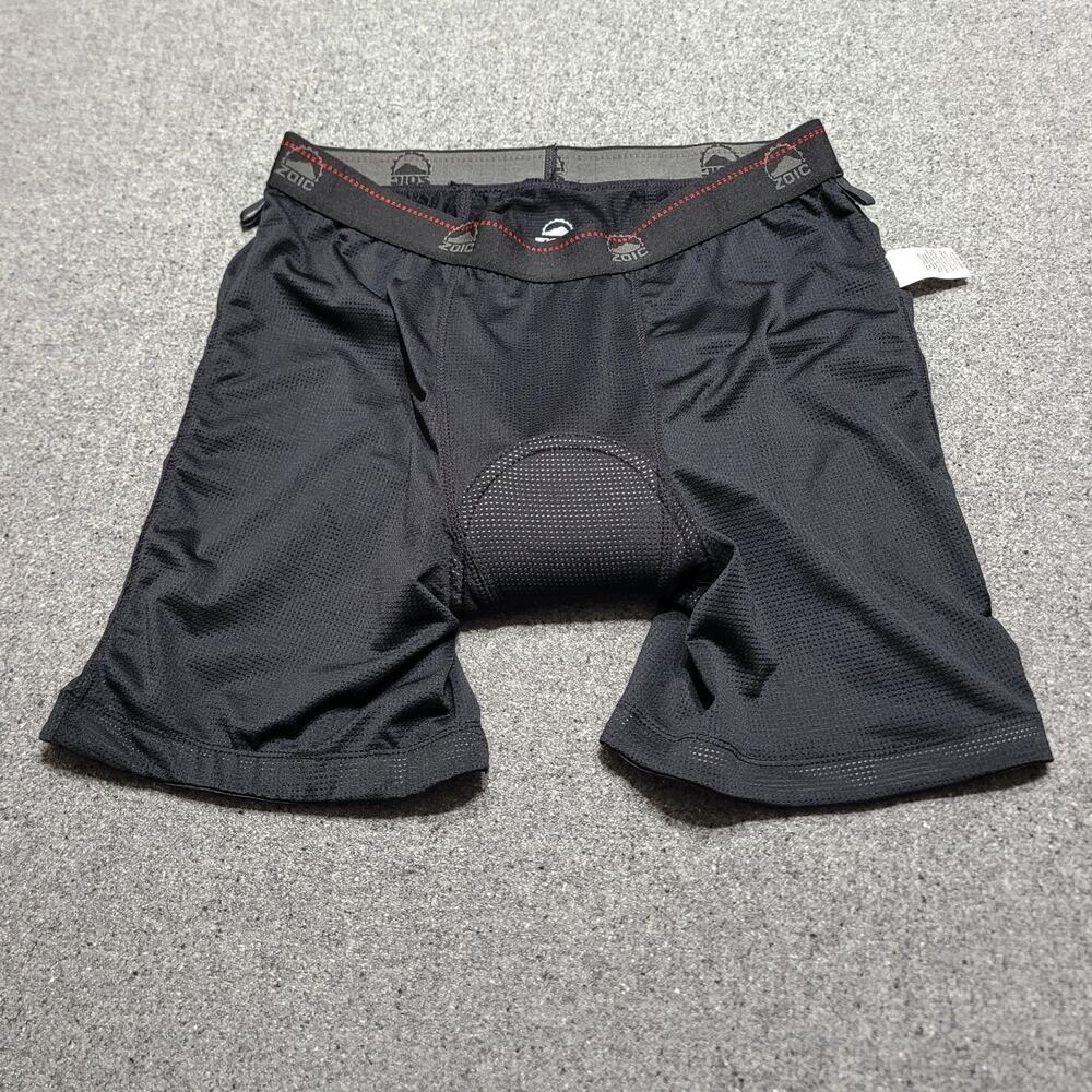 Zoic Shorts Mens Extra Large Black Luxe Bike Liner Cycling Pad MTB Performance